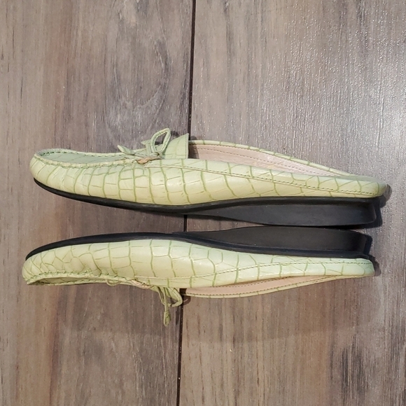 Talbots crocs style moccasin loafer flat shoes sz 5.5 - Picture 6 of 14